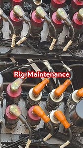 Why Is Rig Maintenance So Tough on Site? ⚙️ #automobile #lifeisbutadream #constructionequipment