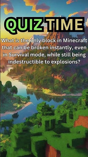 Daily Minecraft Quiz #75 (VERY HARD)