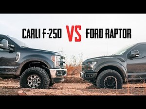Carli Suspension F-250 VS Ford Raptor | Which Is Better In The Dirt?