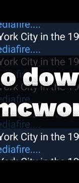How to download MC NYC or any mcworld file