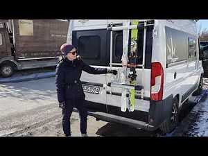 Heckskiträger für Fiat Ducato