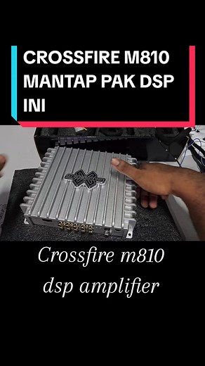 Crossfire M810 10 Channel DSP Amplifier - Power and Precision