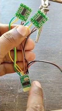 RC Tractor Bluetooth & Amplifier Installation 🔊🚜 | How To Make RC Tractor #shorts #rctractor #diy