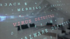 Warning Text Animation Over Office Background Stock Footage Video (100% Royalty-free) 3572968567 | Shutterstock