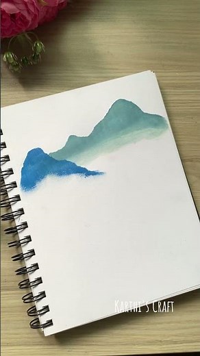 Can you make a painting by tearing paper? #shortsfeed #shortsvideo #painting #tutorialtamil #art