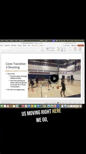 3 Dribble transition corner 3 warmup drill
