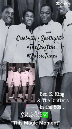 #Shorts #TheDrifters #DooWop #BenEKing #ThisMagicMoment #MusicLegends #ClassicHits