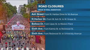 San Diego Rock 'n' Roll Marathon 2023 | What you need to know about road closures, parking and more