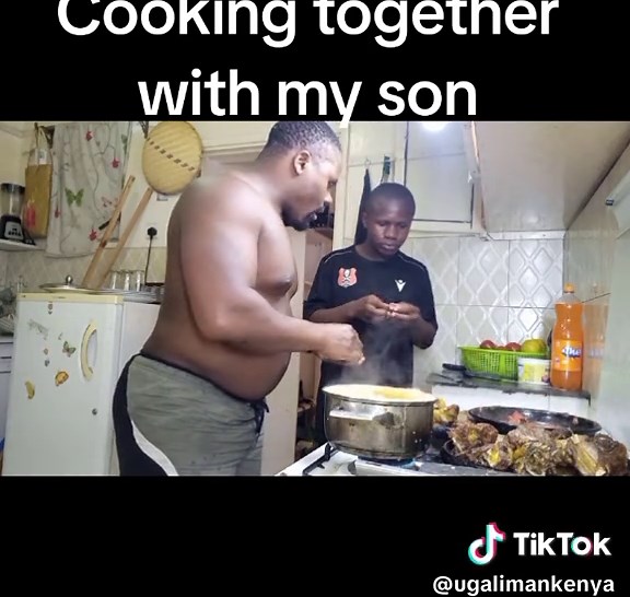 Cooking Together with My Son - Kenyan Food Recipes