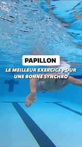 Si tu as du mal avec ta synchro cet exercice est fait pour toi ! 🤩 bonus à la fin 🎁 #natation #papillon #exercice | Apprentissage natation