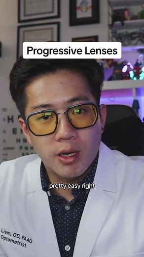 Are you at that point in life where you have a pair of glasses for reading, another for driving, and yet another for computer work? Progressive lenses are your all in one solution 🙌🤓 #optometry #optometrist #eyedr #eyedoctor #zenni #eyeglasses #progressivelenses #nearsighted #farsighted #badeyesight