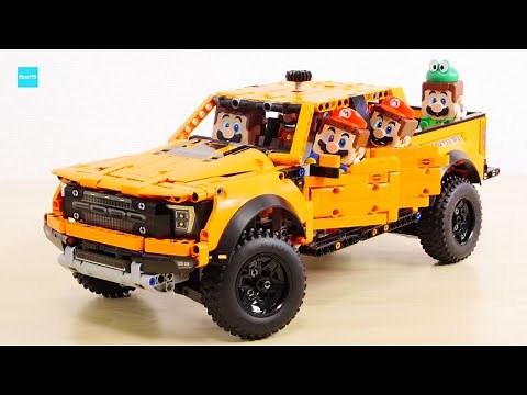 LEGO Technic Ford F-150 Raptor 42126 Speed Build & Review