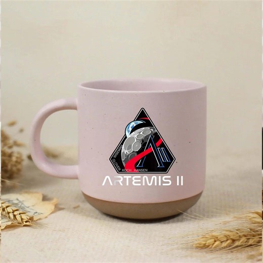 Artemis II Moon Mission Mug, NASA Crew Space Exploration Coffee Cup, Astronaut Gift, Lunar Mission Tea Mug