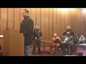 Ex-NFL WR Joe Jurevicius speaks in court at sentencing of man who robbed him.