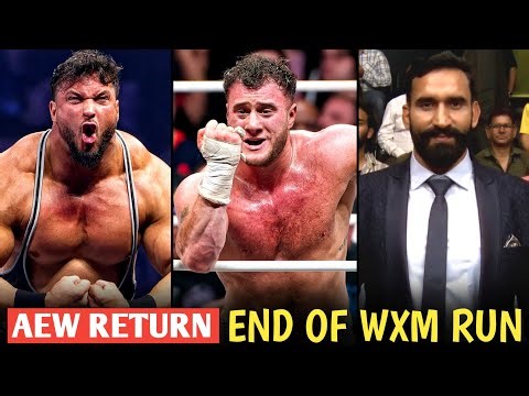 AEW Wardlow RETURN🤯| End Of WXM Wrestling COO | MJF Calls Out Old Wrestlers | AEW Biggest Draw 2026