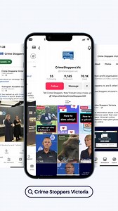13K views · 87 reactions | Working together for a safer Victoria. Every report counts. | Crime Stoppers Victoria | Facebook