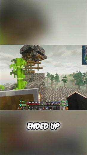 Epic Minecraft Tuff Farm Built with Lava! ⛏️🔥 #shorts