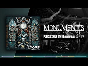 Progressive Metal Drum Track / Monuments Style / 145 bpm