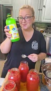 Canning Tomato Sauce Recipe