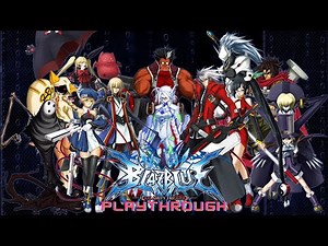 BlazBlue Calamity Trigger PSP - Full Playthrough | Epic Battles and Story Unfold!