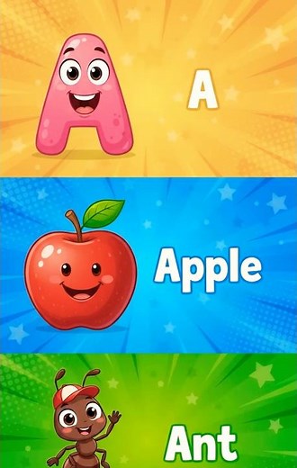 Let’s Learn the Letter A! 🍎 | Fun ABCs for Kids