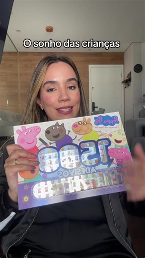 1500 adesivos da Peppa Pig: livro de adesivos e desenhos para pintar