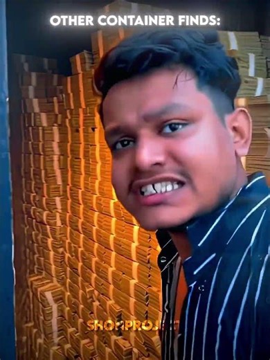 Other Container Finds vs this guy ☠️ #trollface #trollfaceedit #meme #trending