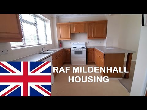 Quick Walkthrough RAF Mildenhall Housing 3 Bedroom House