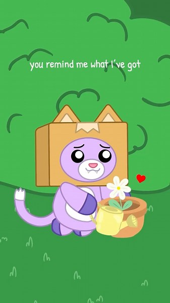 You remind me what I've got...🎵❤️🌼 (LankyBox Animation)