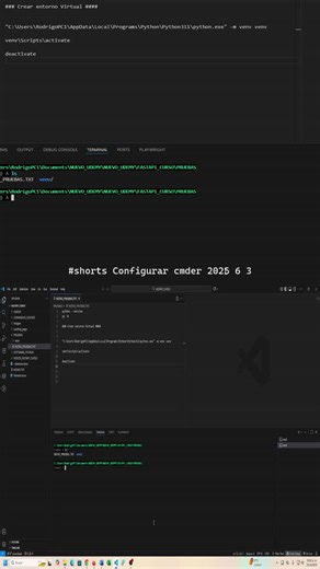 Rodrigo Villanueva | CURSOS RODRIGO VILLANUEVA EN UDEMY Configurar_cmder_2025_6 3 #Ejemplo de Configurar_cmder_2025_6 #https://rodrigovillanueva.com.mx/... | Instagram