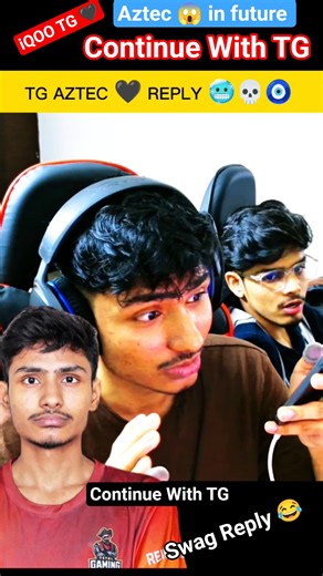 TG AZTEC 😱 Future With iQOO Total Gaming Esports? 🤯 Savage Reply About His Last Team 💀