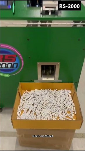 RS 2000 Straight Pre roller filling machine