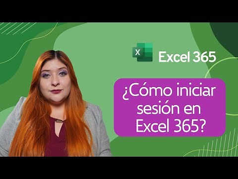 ¿Cómo iniciar sesión? ⎪Curso de Excel 365