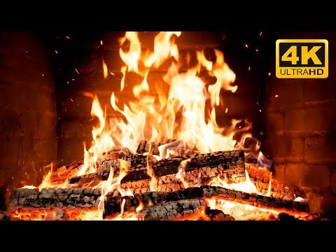🔥 Fireplace Relaxation Therapy with Smoldering Logs and Faint Wood Crackling for Sleeping Better