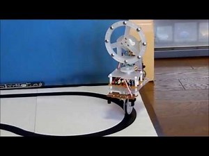 一輪車ロボットでライントレース