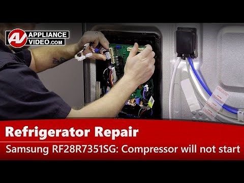 Samsung Refrigerator Repair - Lights Not Working - Main Control Board