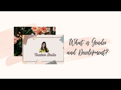 What is Gender and Development (GAD)?