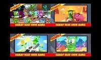 Mix of 4 videos from youtube : 12 GUMMY BEAR SHOW TWOPARISON