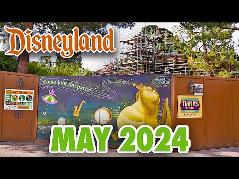 Disneyland Park - May 2024 Walkthrough + Updates: Critter Country Closed, New Droids & Pixar Fest