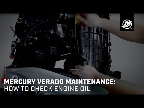 Mercury Verado Maintenance: How to Check Engine Oil