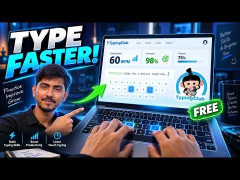 Best Free Typing Website for PC | TypingClub Typing Practice & Speed Test