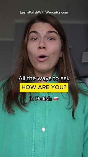 All the ways to ask "How are you What's up? How have you been?" in Polish 🇵🇱 #polishlesson #polishclass #polishlanguage #polishforforeigners #polishforbeginners #polishdialogue #polishconversation #polishlanguagecourse #polishclasses #polishlessons #polishheritage #polishhusband #polishwife #polishamericans #polishteacher #polishvocabulary #polishforbeginners #polishstudy #learnpolishonline #polishlanguage #poland #polishroots #polishgirlfriend #polishboyfriend #Polishduolingo #duolingopolish 
