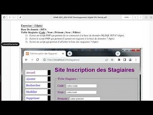PHP Révision EFM1 1