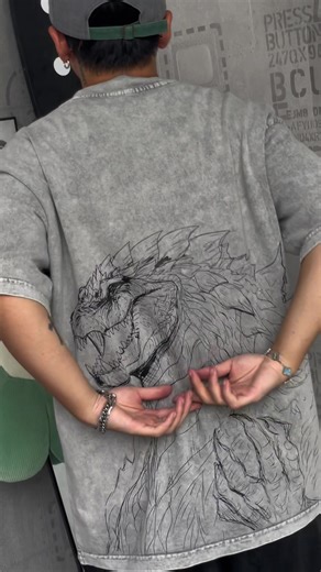 This Godzilla Shirt is Tuff #tshirt #godzilla #fyp #tiktokmademebuyit #therunestore #fentysuperbrandday #godzillashirt