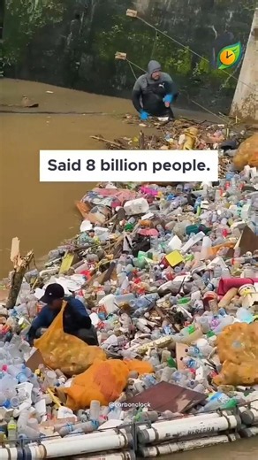 The Planet Didn't Ask for This. We Created It. 🌍♻️ #planet #earth #plasticpollution #savewater