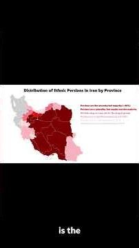 Persian ≠ Iranian (Persians are less than half of all Iranians)