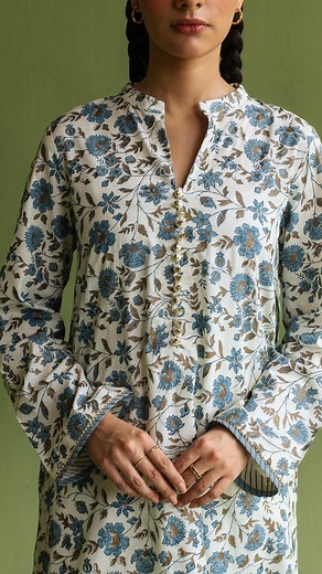 17K views · 50 reactions | Block printing, a craft steeped in centuries of tradition, continues to thrive in the bustling workshops of South Asia. This slow yet simple method remains a beloved art form cherished for its ability to produce stunning and intricate designs. Each block tells a story of heritage and craftsmanship, a testament to the enduring beauty found in the delicate relationship between hand and fabric. | Zara Shahjahan | Facebook