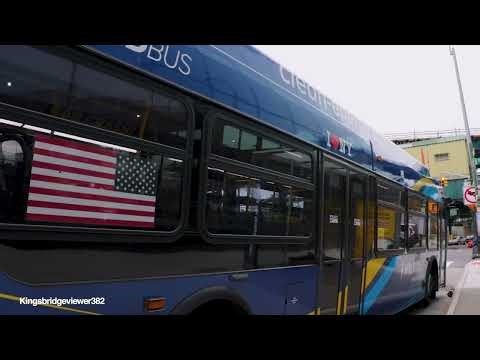 MTA New York City Bus: 2021 New Flyer XDE40 Xcelsior HEV 9524 on the B25 Bus.