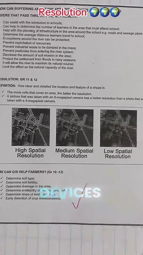 Understanding Resolution in GIS and Remote Sensing