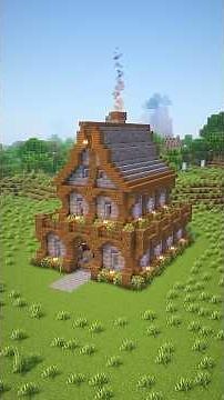 Minecraft Villager Trading Hall with Survival Base 🏠#minecraft #eye4steel #shorts